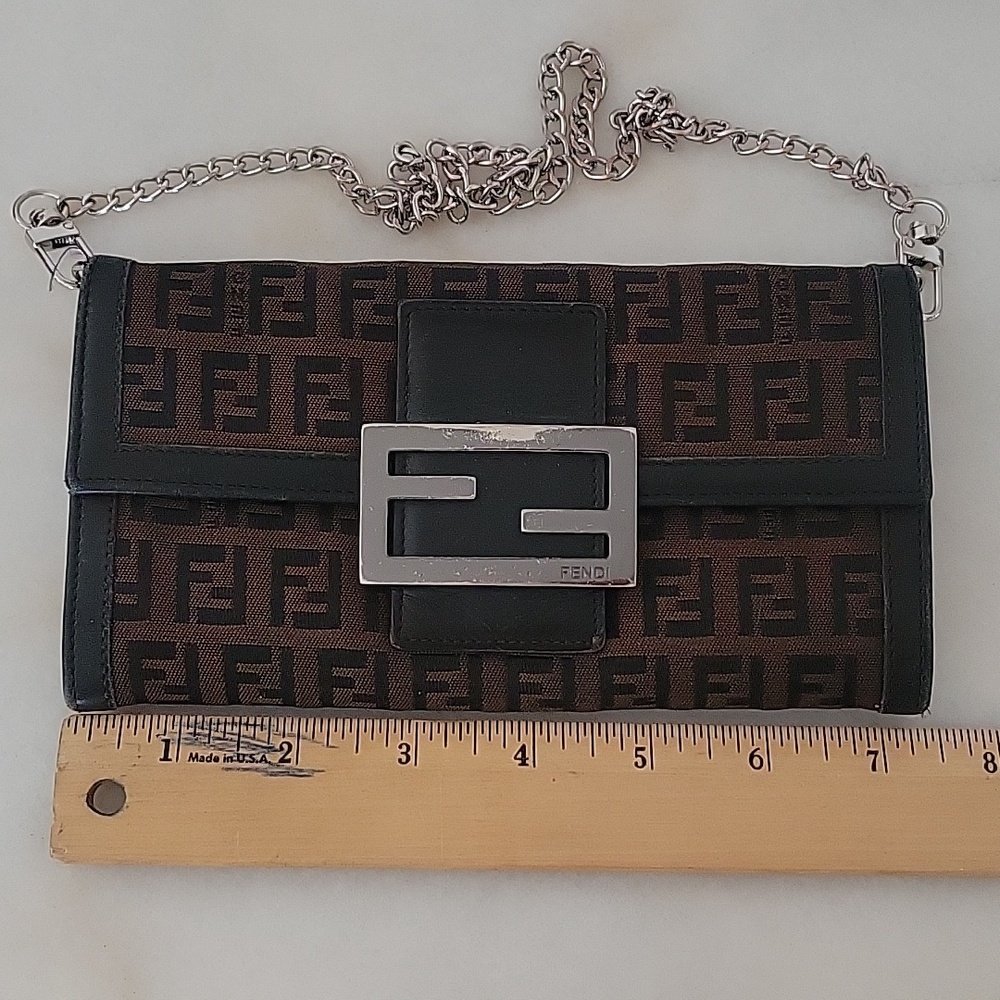 Authentic Fendi clutch wallet